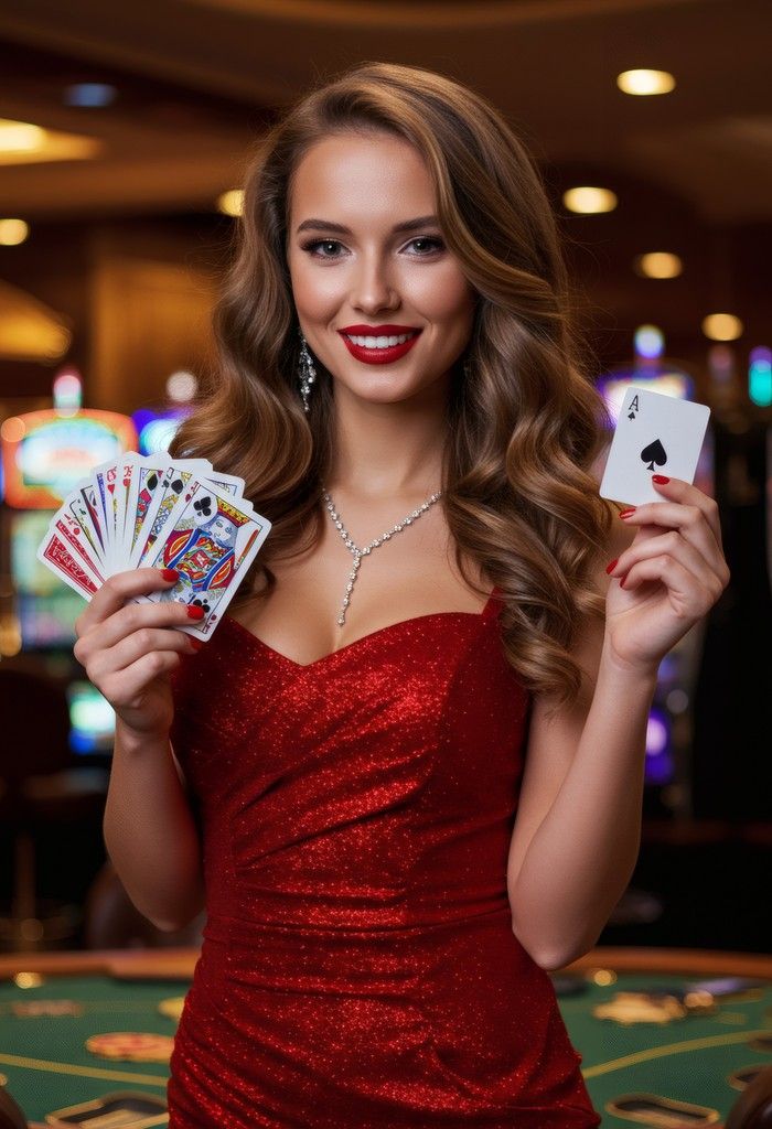 Texas Poker table layout with community cards and betting positions